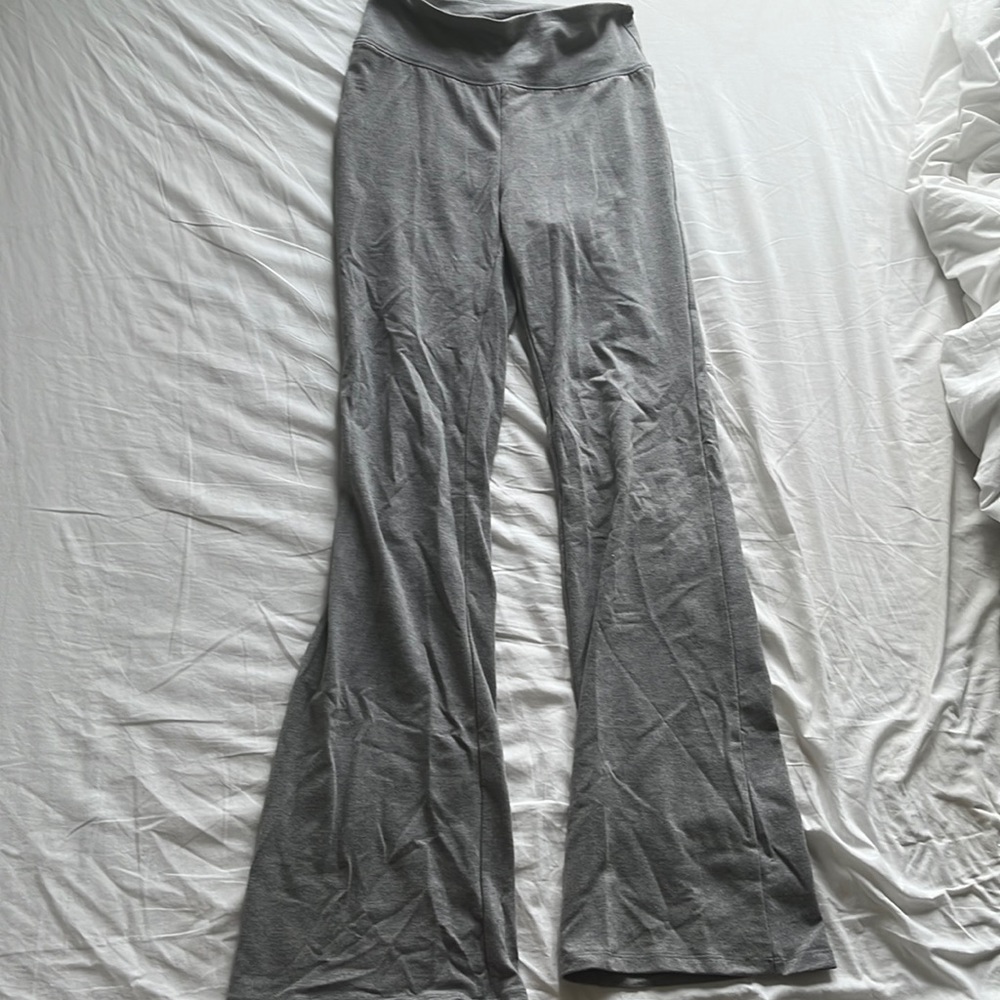 Wild Fable | Wild Fable Gray Flared Soft Leggings size S